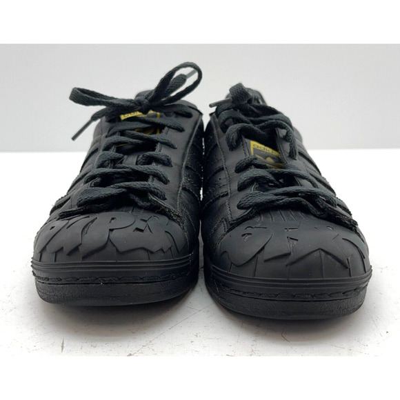 ADIDAS Pharrell Williams Superstar S83347 Men's Shoes US Size 5 1/2 Black - Picture 4 of 11